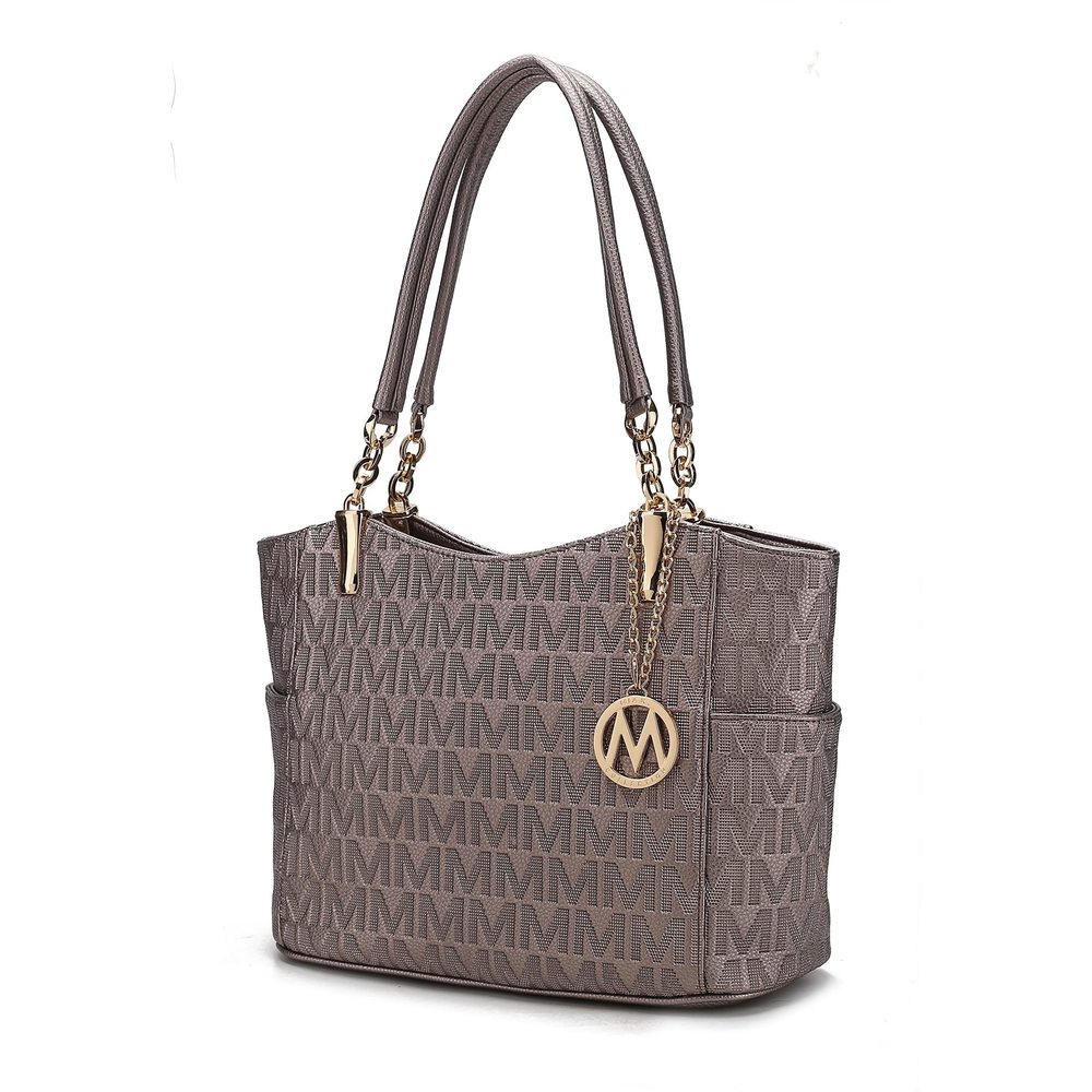 Shoulder Handbag Vegan Leather Satchel-Tote Bag, Top-Handle Purse, T_T